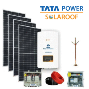 3 kw tata power on grid solar system